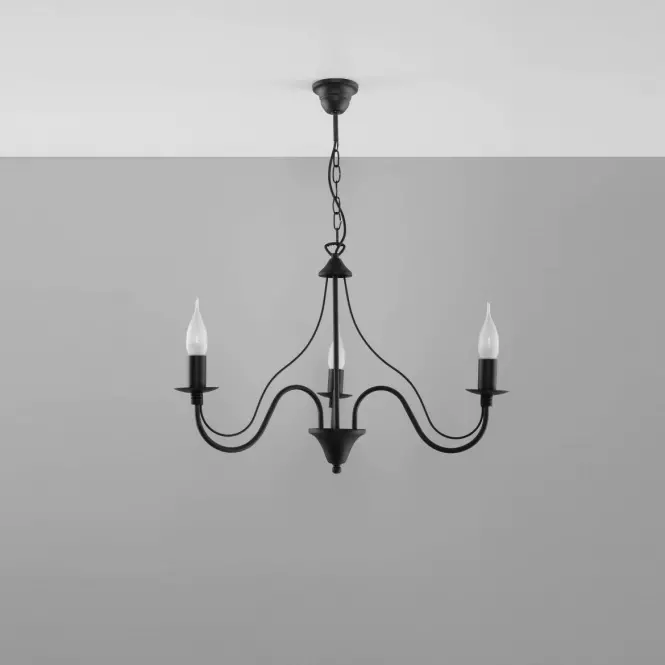 Luster Minerwa 3 A-0217 čierna