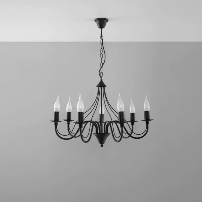Luster Minerwa 7 A-0219 čierna