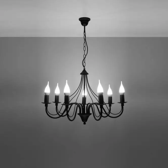 Luster Minerwa 7 A-0219 čierna