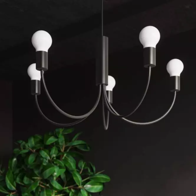 Luster Piccolo 5 A-0855 čierna