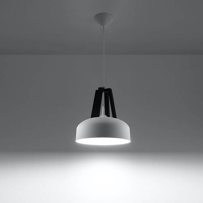 Luster Casco A-0387 biely/čierna