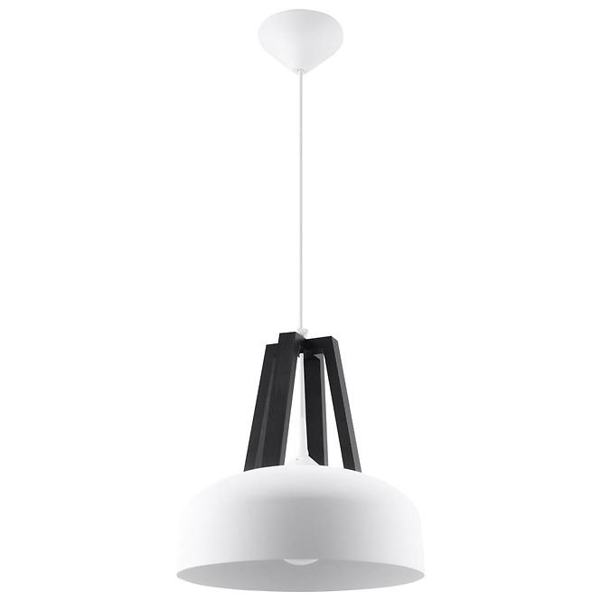 Luster Casco A-0387 biely/čierna