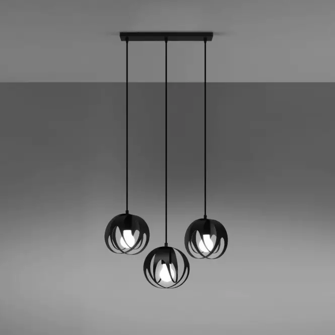 Luster Tulos 3L A-1089 čierna