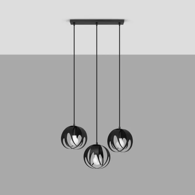 Luster Tulos 3L A-1089 čierna,2