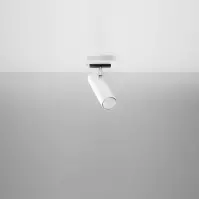 Nástenná lampa  Indiana 1 A-0495 biely