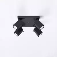 Stropná lampa Merida 4  A-0102 čierna