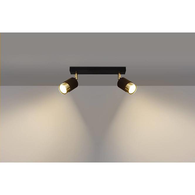 Luster Nero 2 A-1070 čierna/zlatá,2