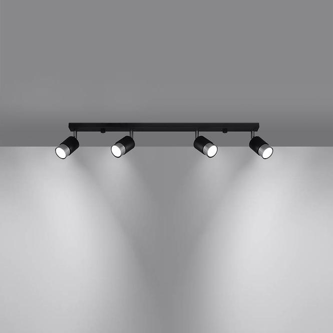 Luster Nero 4 A-1067  čierna/chróm