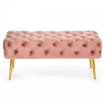 Taburetka Athena ružový/zlatý