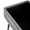 Taburetka Velva šedá/čierna,6