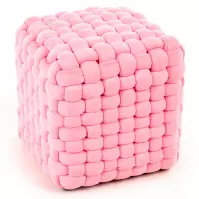 Taburetka Rubik ružový
