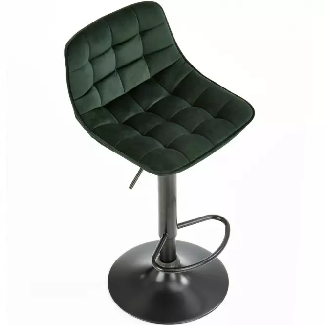 Barová Stolička H-95 Tmavozelený,7