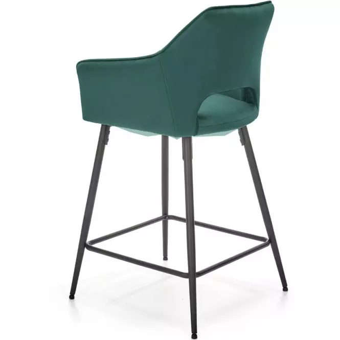 Barová Stolička H-107 Tmavozelený,5