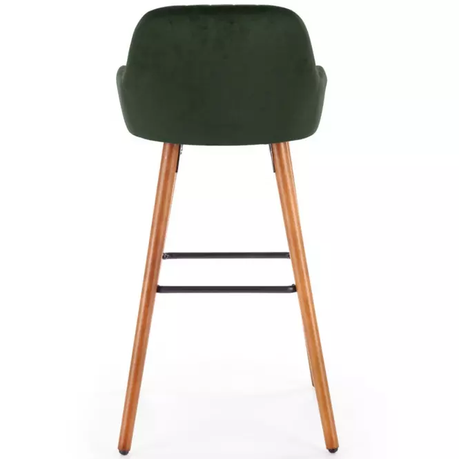 Barová Stolička H-93 Tmavozelený,3