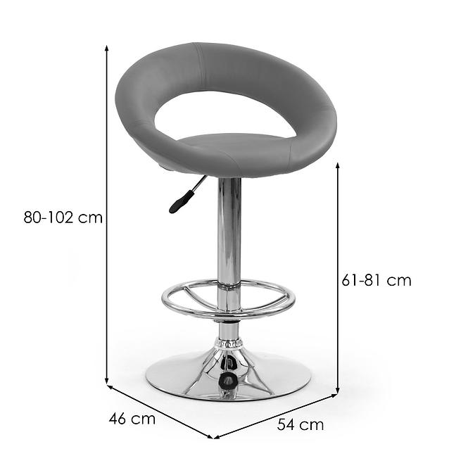 Barová Stolička H-15 Popolavý