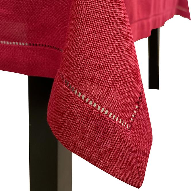 Obrus SAGA bordová 160x220 easy care,3