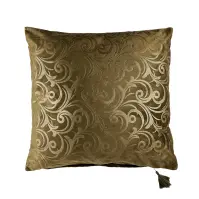 Obliečka na vankúš Classic svetlohnedý 43x43 Merkury Home