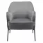 Kreslo Bob Dark Grey Velvet 13,2