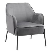 Kreslo Bob Dark Grey Velvet 13