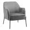 Kreslo Bob Dark Grey Velvet 13