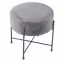 Taburetka Bob Dark Grey Velvet 13,3
