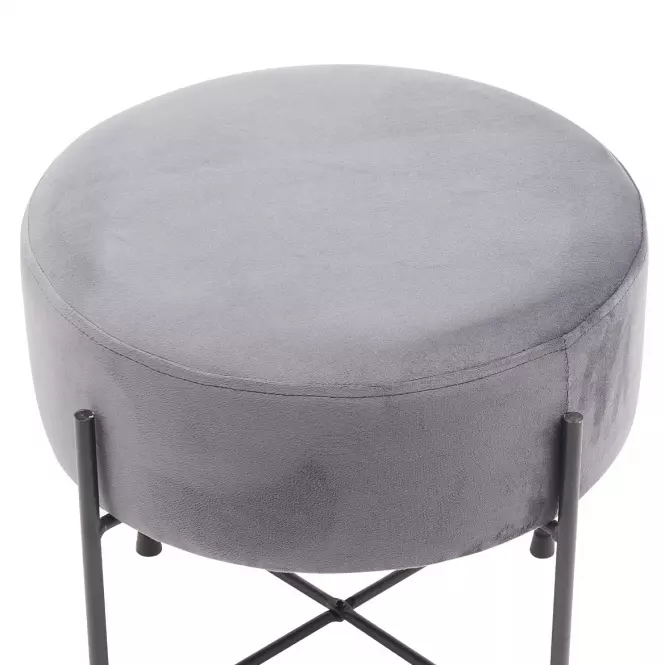 Taburetka Bob Dark Grey Velvet 13,4