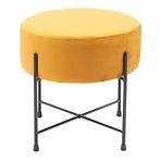 Taburetka Bob žltá Velvet 20