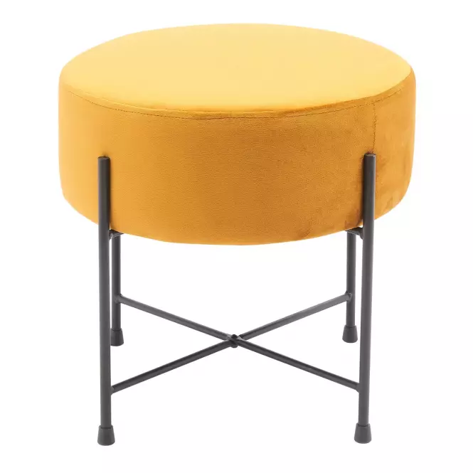 Taburetka Bob žltá Velvet 20