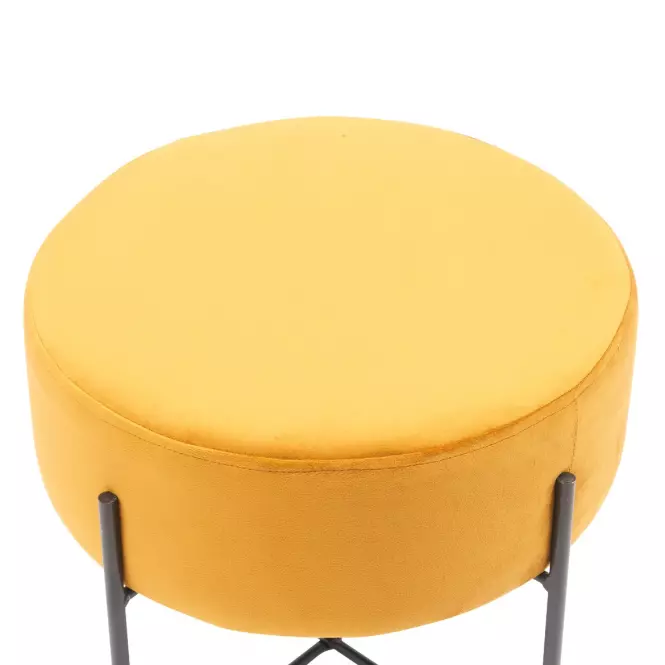 Taburetka Bob žltá Velvet 20