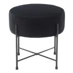 Taburetka Bob Black Velvet 19