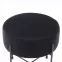 Taburetka Bob Black Velvet 19,4