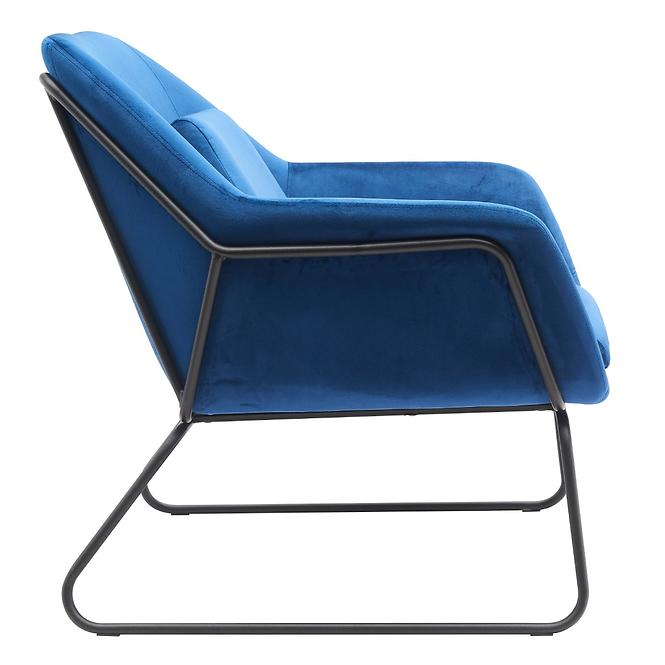 Kreslo Monty Blue Velvet 16
