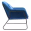 Kreslo Monty Blue Velvet 16,3