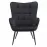 Kreslo Jet Black Velvet 19