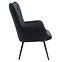 Kreslo Jet Black Velvet 19,3
