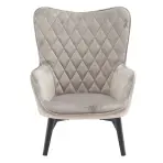 Kreslo Mini Light Grey Velvet 12