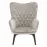 Kreslo Mini Light Grey Velvet 12