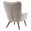 Kreslo Mini Light Grey Velvet 12,4