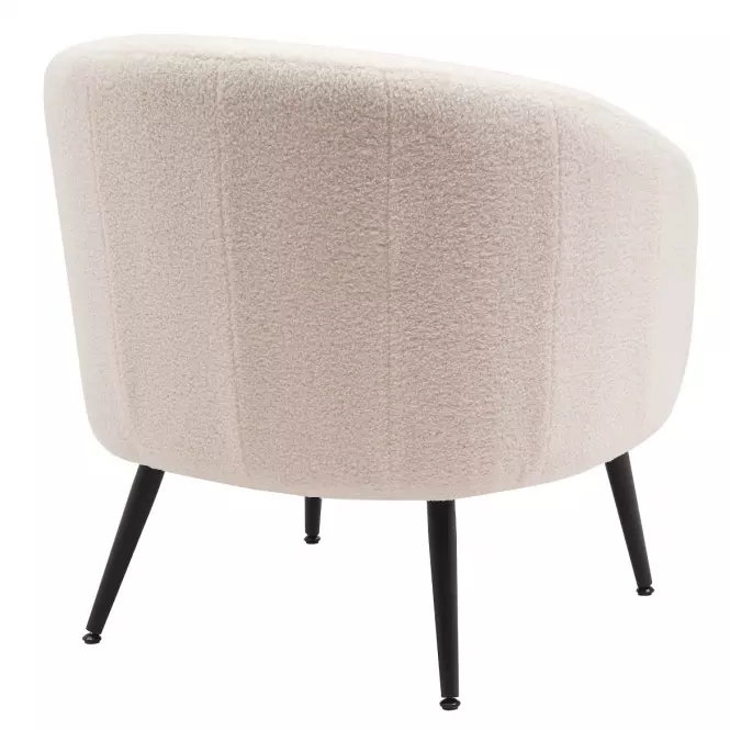 Kreslo Mal Teddy White,4