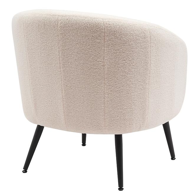 Kreslo Mal Teddy White,4
