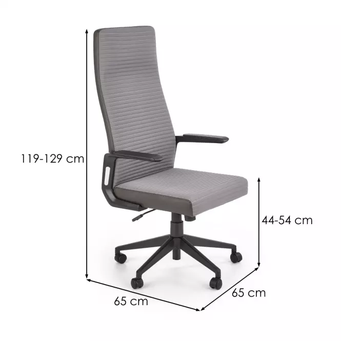 Kancelárske kreslo Arezzo  Šedá/Tmavý Šedá
