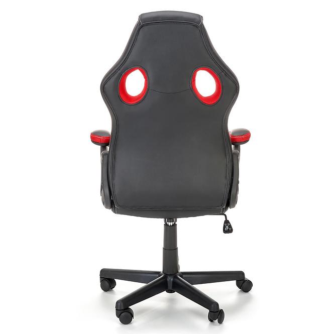 Kancelárske kreslo Berkel  čierna/Červená,3
