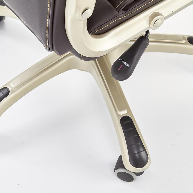 Kancelárske kreslo Desmond Tmavohnedá,2