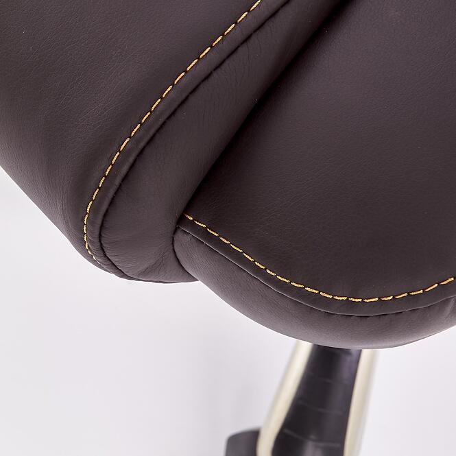 Kancelárske kreslo Desmond Tmavohnedá,6