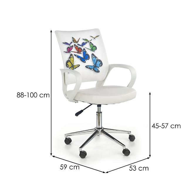 Kancelárske kreslo Ibis Butterfly Viacfarebné,4