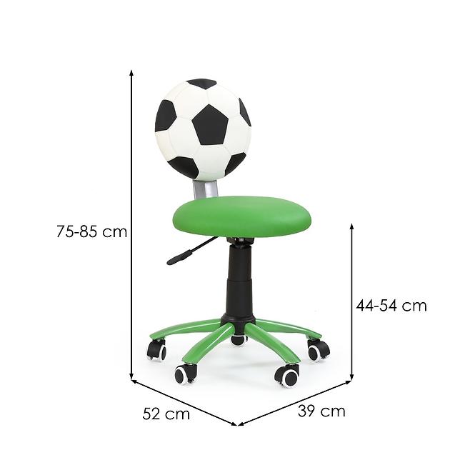 Kancelárske kreslo Gol zelená,3