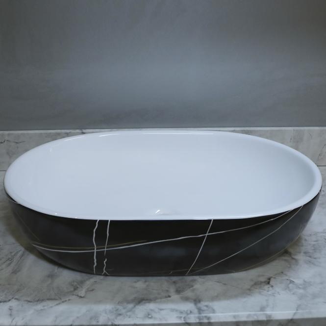 Umývadlo Nera black marmor,2
