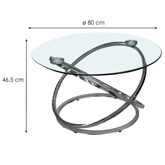 Konferenčný stolík CF5013-A TRANSP.. GLASS.,2