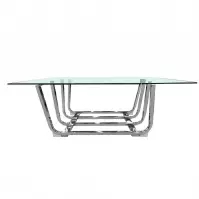 .Konferenčný stolík CF60047-A TRANSP.. GLASS.