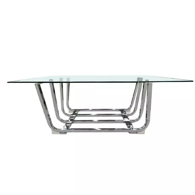 .Konferenčný stolík CF60047-A TRANSP.. GLASS.